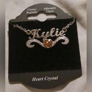 Heart Crystal KYLIE Necklace
